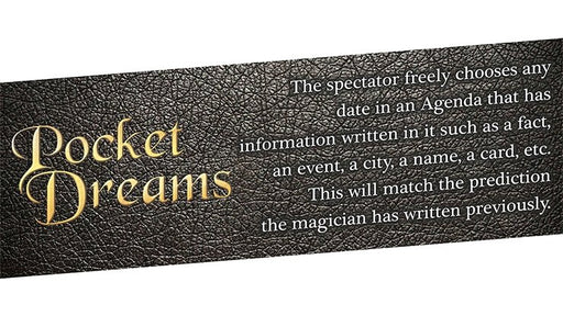 Pocket Dreams (Gimmicks and Online Instructions) by Mago Larry - Merchant of Magic