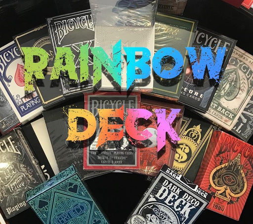 Poker Size Rainbow Deck by Merchant of Magic - Merchant of Magic