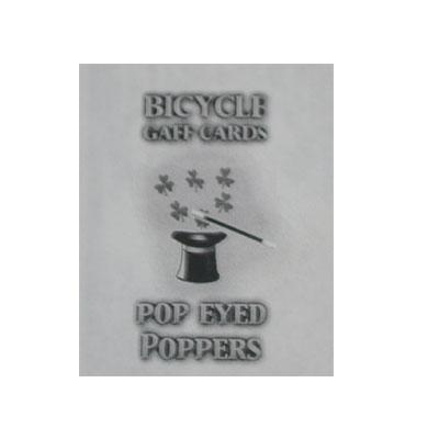 Pop Eyed Popper Deck Bicycle (Red) - Merchant of Magic