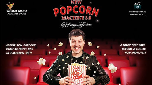 Popcorn Machine 3.0 by George Iglesias and Twister Magic - Merchant of Magic