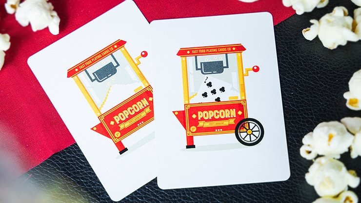 Popcorn Playing Cards by Fast Food Playing Cards - Merchant of Magic