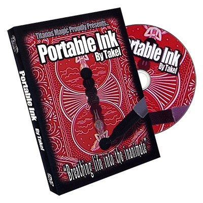 Portable Ink (DVD and Gimmick) by Takel and Titanas Magic - DVD - Merchant of Magic