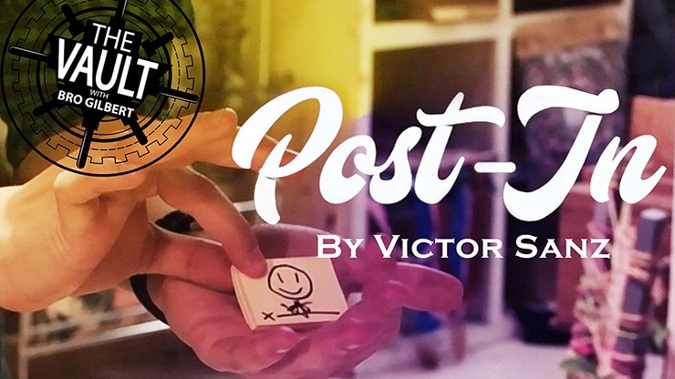 Post-In by Victor Sanz - VIDEO DOWNLOAD - Merchant of Magic