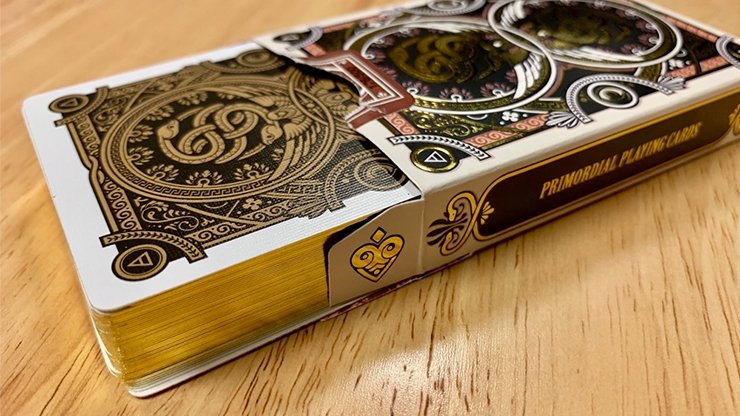 Primordial Greek Mythology Playing Cards (Gold Gilded Aether Edition) - Merchant of Magic