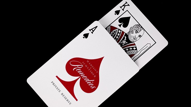 Private Reserve Remedies Playing Cards by Danial Madison & Schneider - Merchant of Magic
