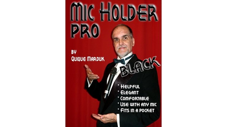 Pro Mic Holder (Black) by Quique marduk - Merchant of Magic
