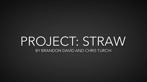 Project Straw by Brandon David - VIDEO DOWNLOAD - Merchant of Magic