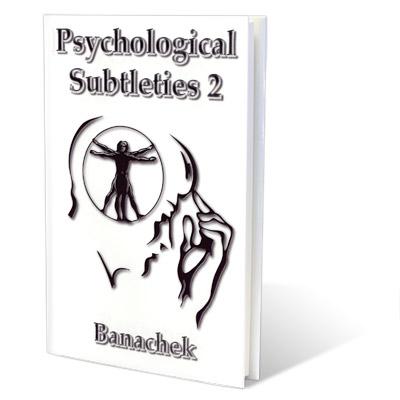 Psychological Subtleties 2 - By Banachek - Merchant of Magic