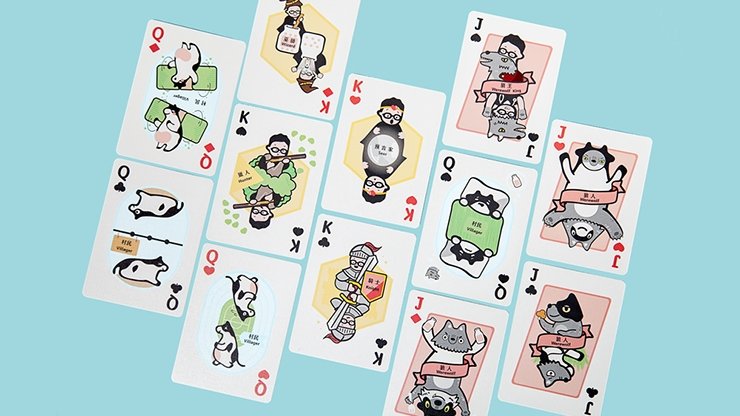 Pure Milk Playing Cards by Hanson Chien - Merchant of Magic