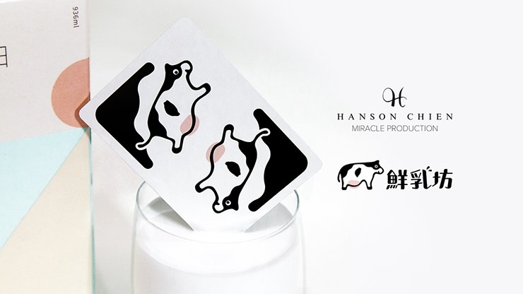 Pure Milk Playing Cards by Hanson Chien - Merchant of Magic