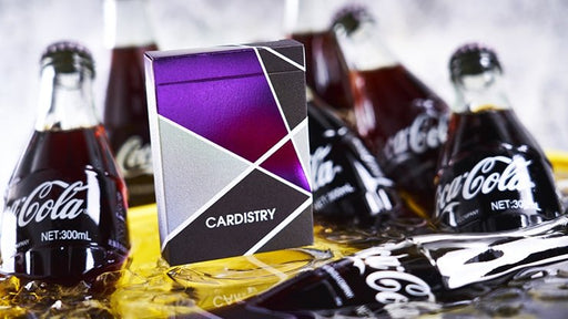 Purple Cardistry Playing Cards by BOCOPO - Merchant of Magic