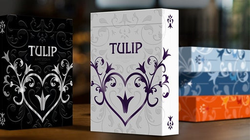 Purple Tulip Playing Cards Dutch Card House Company - Merchant of Magic