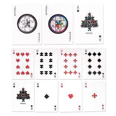 Puzzled Playing Cards by US Playing Card Co - Merchant of Magic