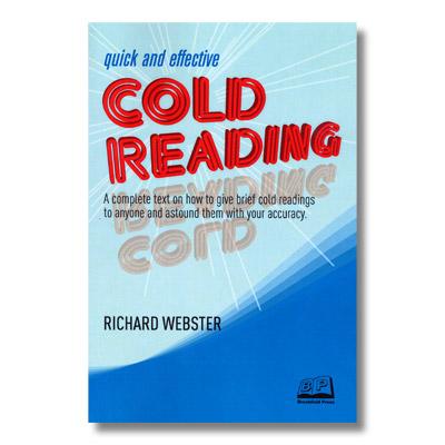 Quick and Effective Cold Reading by Richard Webster - Book - Merchant of Magic