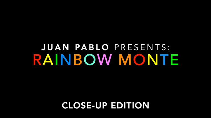 Rainbow Monte (Close up) by Juan Pablo - Trick - Merchant of Magic