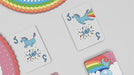 Rainbow Unicorn Fun Time! Playing Cards by Handlordz - Merchant of Magic