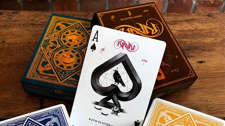 Ravn Sol Playing Cards Designed by Stockholm17 - Merchant of Magic