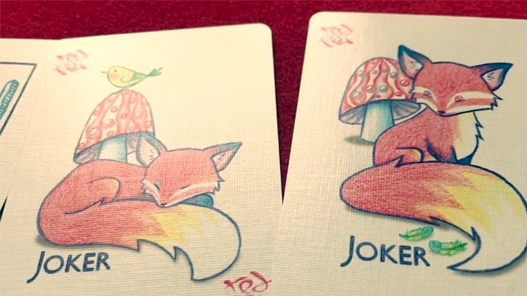 Red Fox Playing Cards - Merchant of Magic