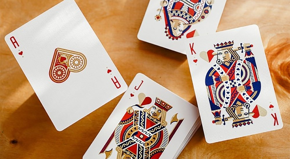 Red Wheel Playing Cards by Art of Play - Merchant of Magic