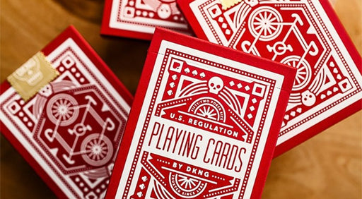 Red Wheel Playing Cards by Art of Play - Merchant of Magic