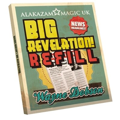 Refill Big Revelation (Pack of 3) by Wayne Dobson - Merchant of Magic