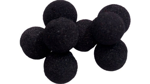 Reg Mini Sponge Balls (bag of 8) (Black) - Merchant of Magic