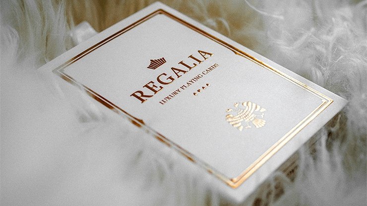 Regalia White Playing Cards by Shin Lim - Merchant of Magic