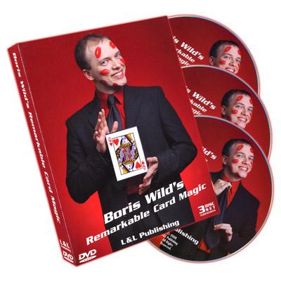Remarkable Card Magic (3 DVD Set) by Boris Wild - DVD - Merchant of Magic