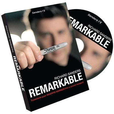Remarkable (DVD and Gimmick) by Richard Sanders - Merchant of Magic
