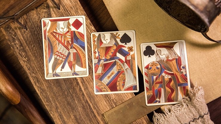 Reminisce (Red) Playing Cards - Merchant of Magic