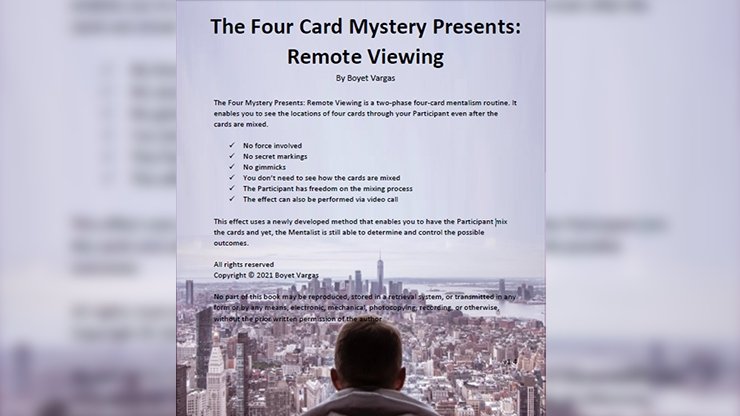 Remote Viewing by Boyet Vargas - ebook - Merchant of Magic