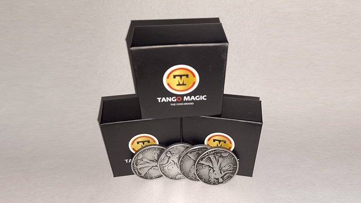 Replica Walking Liberty TUC plus 3 coins (Gimmicks and Online Instructions) by Tango Magic - Trick - Merchant of Magic