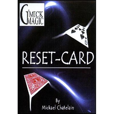 Reset Card (BLUE) by Mickael Chatelain - Merchant of Magic