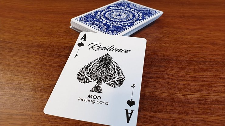 Resilience (Marked Blue) Playing Cards - Merchant of Magic