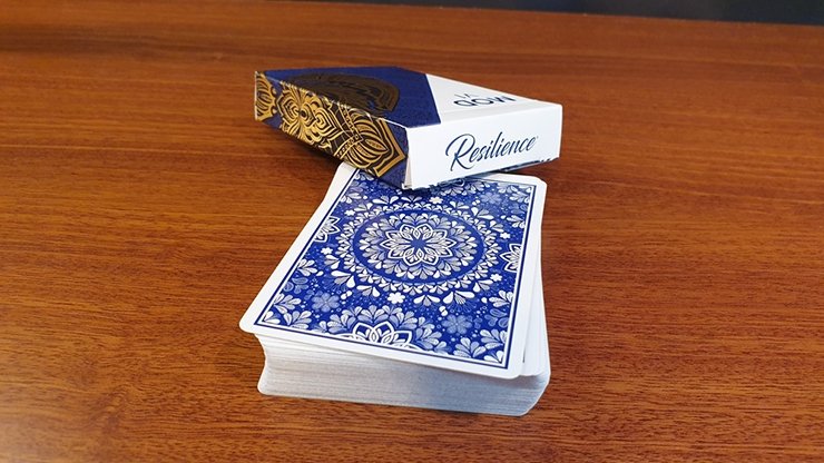 Resilience (Marked Blue) Playing Cards - Merchant of Magic