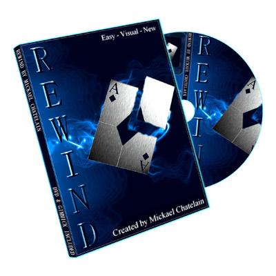 Rewind (Gimmick and DVD, RED) by Mickael Chatelain - Merchant of Magic