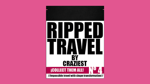 RIPPED TRAVEL (Blue Gimmicks and Online Instruction) by Craziest - Trick - Merchant of Magic