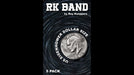 RK Bands Dollar Size For Flipper coins (5 per package) - Trick - Merchant of Magic