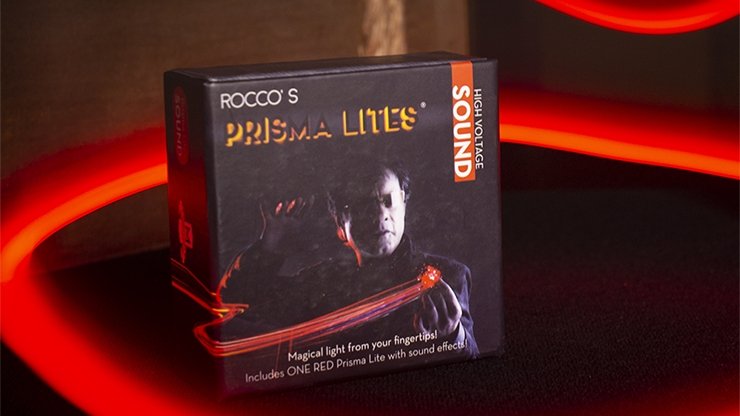 Rocco's Prisma Lites SOUND Single (High Voltage/Red) - Merchant of Magic