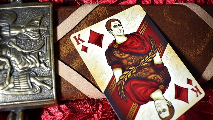 Rome Playing Cards (Augustus Edition) by Midnight Cards - Merchant of Magic