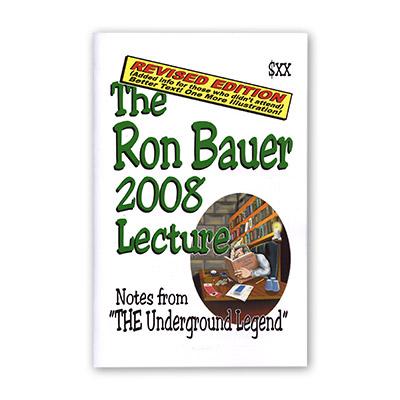 Ron Bauer 2008 Lecture Notes (Revised Edition) - Book - Merchant of Magic