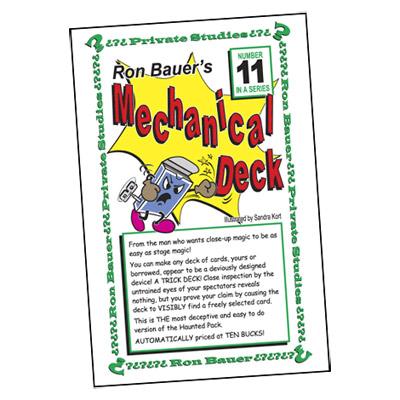 Ron Bauer Series: #11 - Ron Bauer's Mechanical Deck - Book - Merchant of Magic