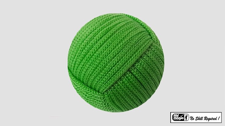 Rope Ball 2.25 inch (Green) by Mr. Magic - Merchant of Magic