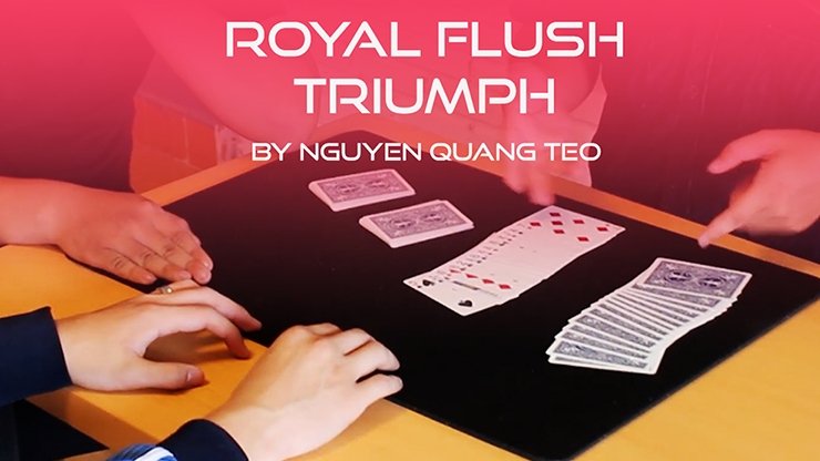 Royal Flush Triumph by Creative Artists - VIDEO DOWNLOAD - Merchant of Magic