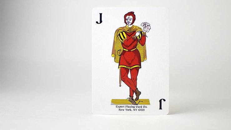 Royal Zen (RED/GOLD) Playing Cards by Expert Playing Cards - Merchant of Magic