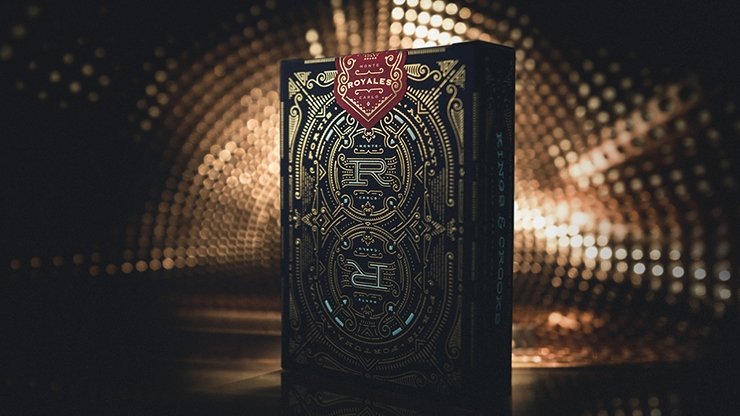 Royales (Midnight Blue) Playing Cards by Kings and Crooks - Merchant of Magic