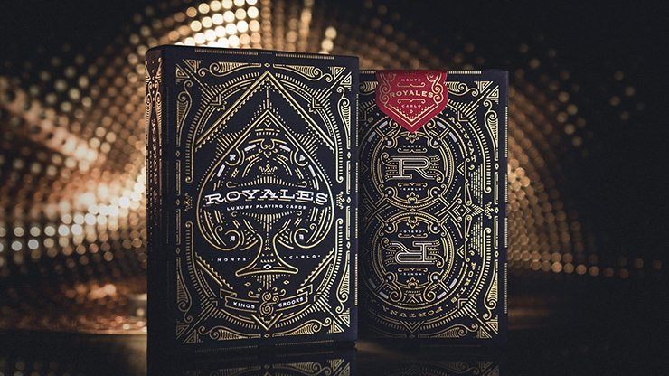 Royales (Midnight Blue) Playing Cards by Kings and Crooks - Merchant of Magic