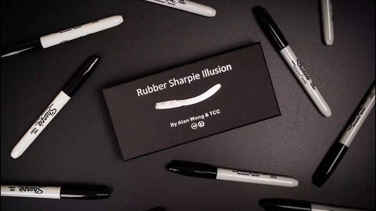 Rubber Sharpie Illusion by Alan Wong - Merchant of Magic
