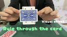 Ruler Through Card by Dingding video - INSTANT DOWNLOAD - Merchant of Magic