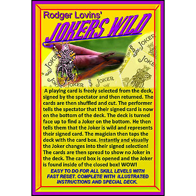 Rodger Lovins Jokers Wild - Merchant of Magic